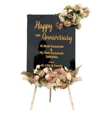 Papan Bunga Akrilik Argalingga