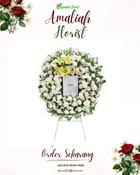 Krans Bunga Duka Argalingga